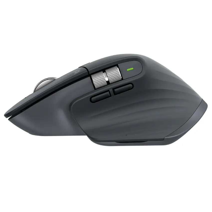 Mouse Inalámbrico Logitech MX Master 3S, Bluetooth, Graphite, Negro