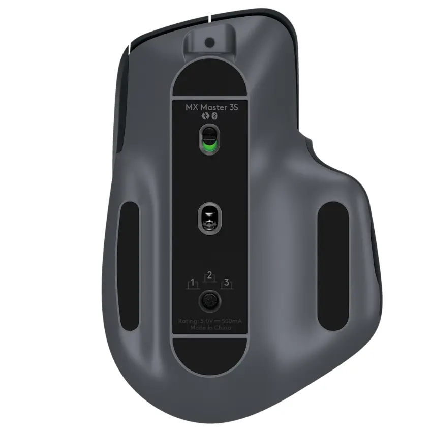 Mouse Inalámbrico Logitech MX Master 3S, Bluetooth, Graphite, Negro