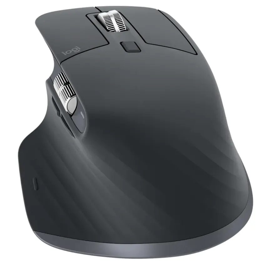 Mouse Inalámbrico Logitech MX Master 3S, Bluetooth, Graphite, Negro