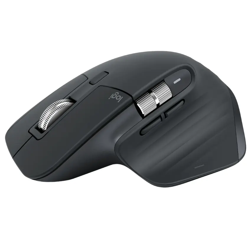 Mouse Inalámbrico Logitech MX Master 3S, Bluetooth, Graphite, Negro