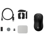Mouse Inalámbrico Logitech G PRO X SUPERLIGHT 2c, LIGHTSPEED, Gamer, Negro