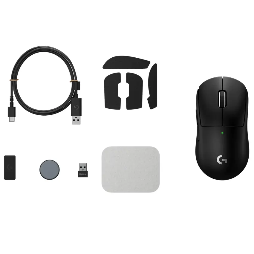 Mouse Inalámbrico Logitech G PRO X SUPERLIGHT 2c, LIGHTSPEED, Gamer, Negro