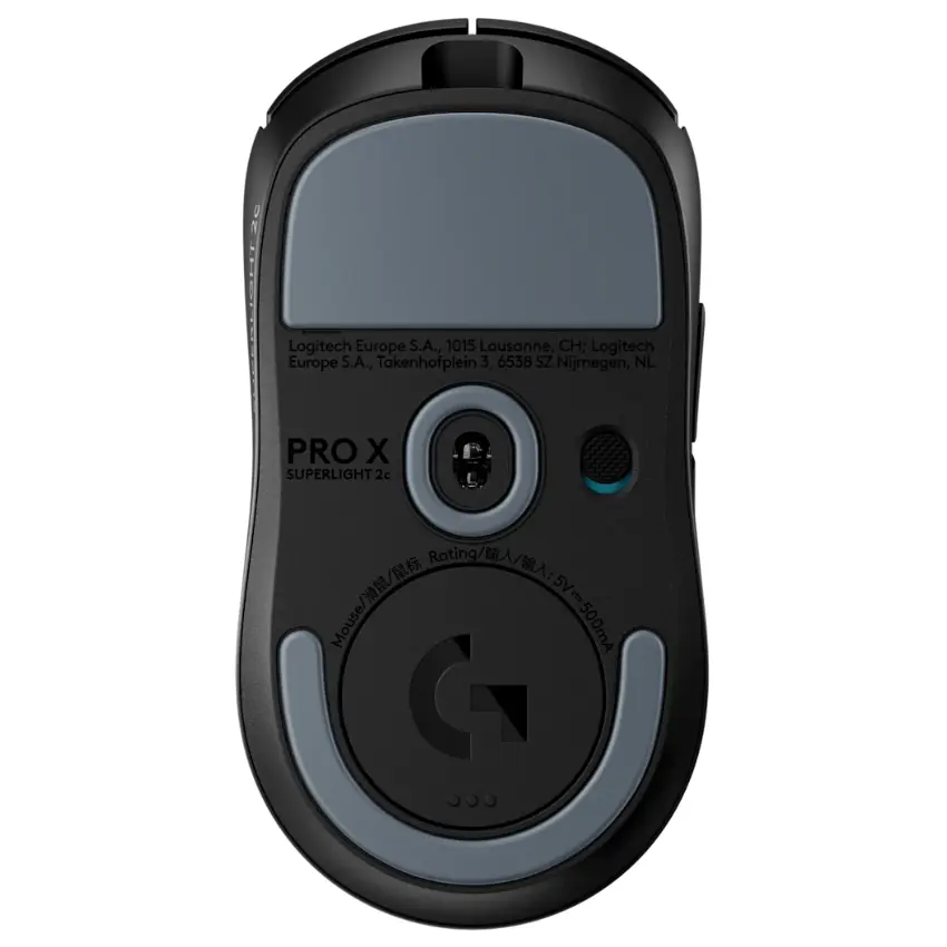 Mouse Inalámbrico Logitech G PRO X SUPERLIGHT 2c, LIGHTSPEED, Gamer, Negro