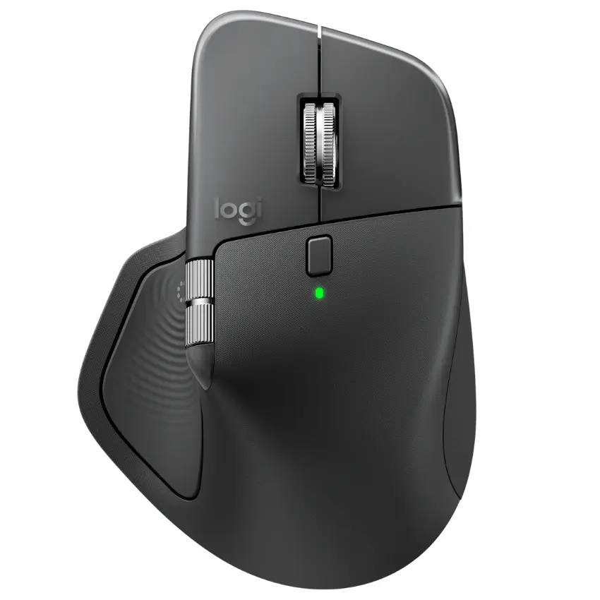 Mouse Inalámbrico Logitech MX Master 4, Bluetooth, Graphite, Negro