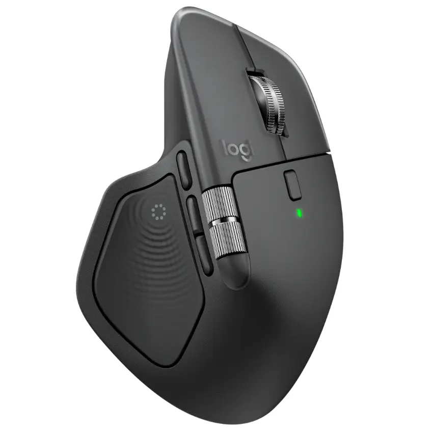 Mouse Inalámbrico Logitech MX Master 4, Bluetooth, Graphite, Negro