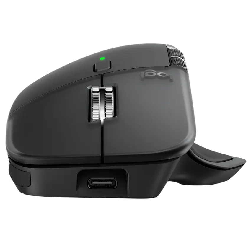 Mouse Inalámbrico Logitech MX Master 4, Bluetooth, Graphite, Negro
