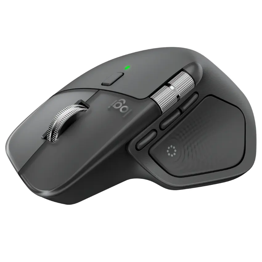 Mouse Inalámbrico Logitech MX Master 4, Bluetooth, Graphite, Negro