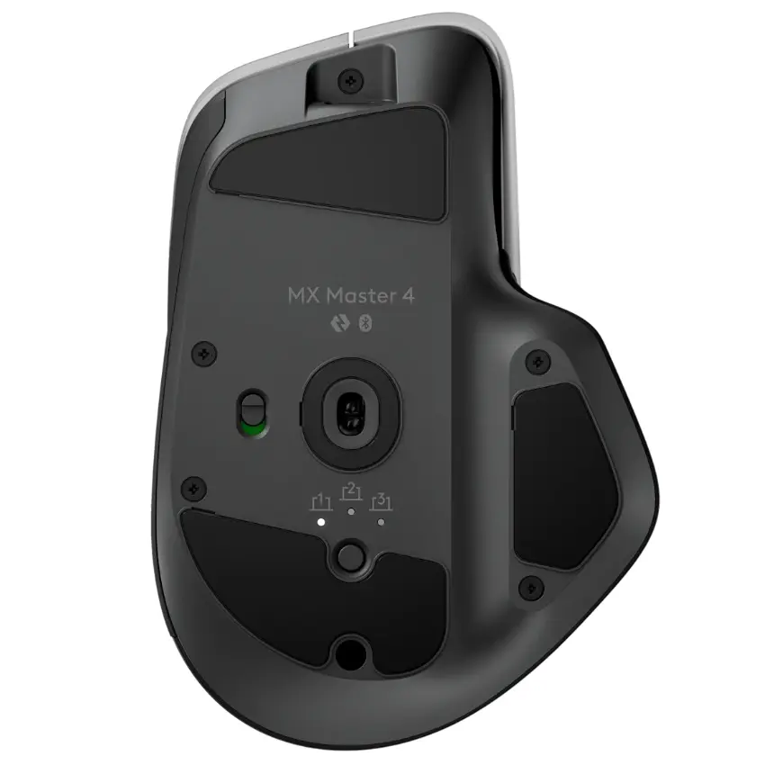 Mouse Inalámbrico Logitech MX Master 4, Bluetooth, Graphite, Negro