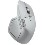Mouse Inalámbrico Logitech MX Master 4, Bluetooth, Pale Gray, Gris Claro