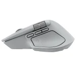 Mouse Inalámbrico Logitech MX Master 4, Bluetooth, Pale Gray, Gris Claro