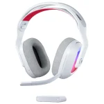Auriculares Inalámbricos Logitech G ASTRO A20 X, Gamer, PLAYSYNC AUDIO, LIGHTSPEED, Bluetooth, USB, Blanco