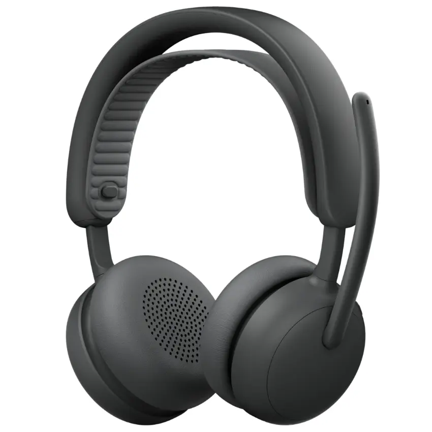 Auriculares Logitech Zone Wireless 2 ES, Inalámbricos, Bluetooth, USB-C, Gris Oscuro