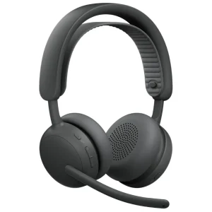 Auriculares Logitech Zone Wireless 2 ES, Inalámbricos, Bluetooth, USB-C, Gris Oscuro