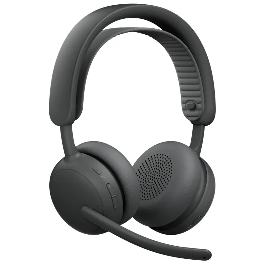 Auriculares Logitech Zone Wireless 2 ES, Inalámbricos, Bluetooth, USB-C, Gris Oscuro