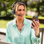Auriculares Logitech Zone Wireless 2 ES, Inalámbricos, Bluetooth, USB-C, Gris Oscuro