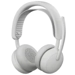 Auriculares Logitech Zone Wireless 2 ES, Inalámbricos, Bluetooth, USB-C, Blanco