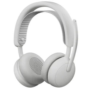 Auriculares Logitech Zone Wireless 2 ES, Inalámbricos, Bluetooth, USB-C, Blanco