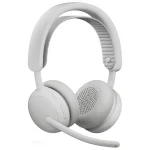 Auriculares Logitech Zone Wireless 2 ES, Inalámbricos, Bluetooth, USB-C, Blanco