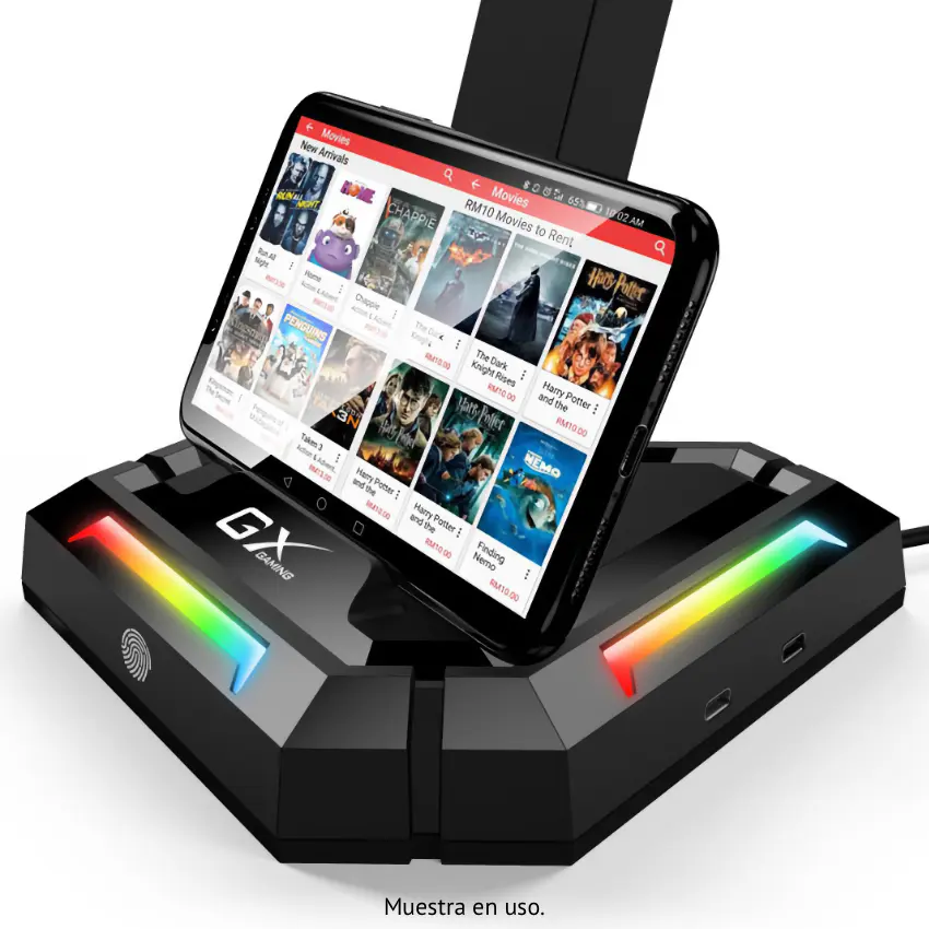 Soporte de Mesa para Auriculares Genius GX-UH100