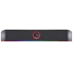 Barra de Sonido Trust GXT 619 Thorne, 6 W RMS, Mini Plug 3.5 mm, Iluminación RGB, Negro