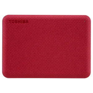 Disco Externo Toshiba Canvio Advance 1TB/2TB, USB 3.0, Rojo