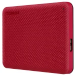 Disco Externo Toshiba Canvio Advance 1TB/2TB, USB 3.0, Rojo