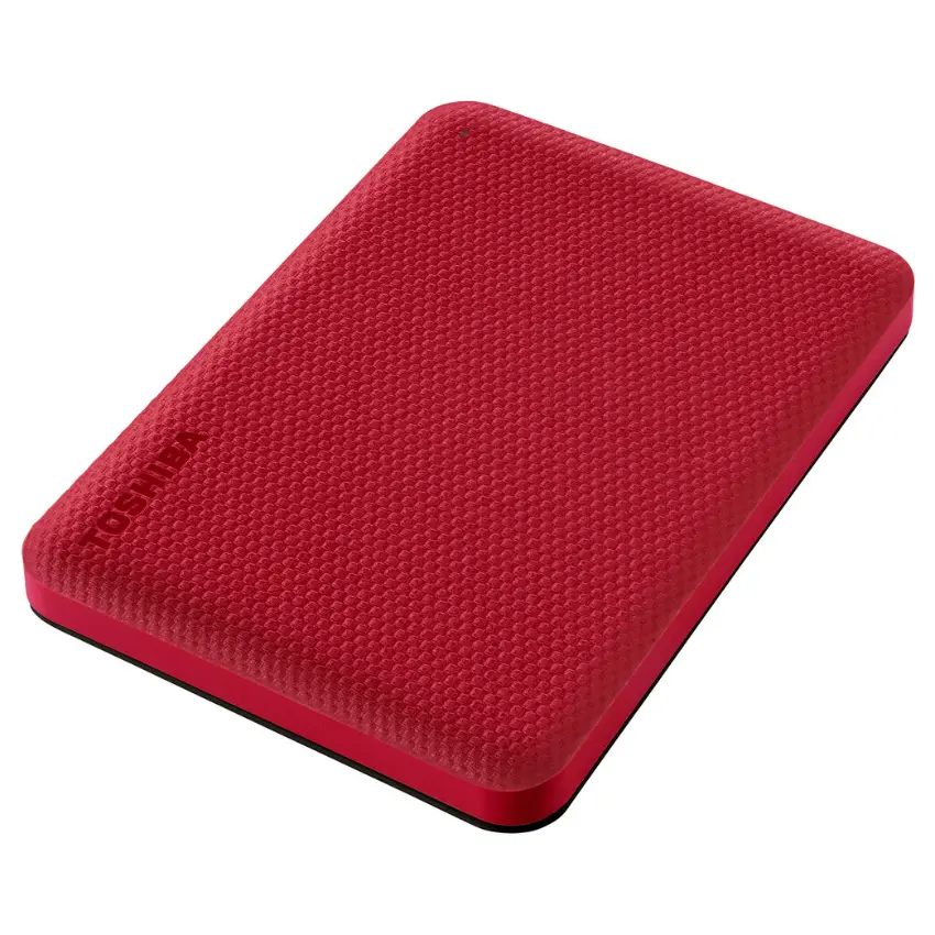 Disco Externo Toshiba Canvio Advance 1TB/2TB, USB 3.0, Rojo