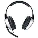 Auriculares Genius HS-05A, Doble Mini Plug 3.5mm, Negro/Plateado