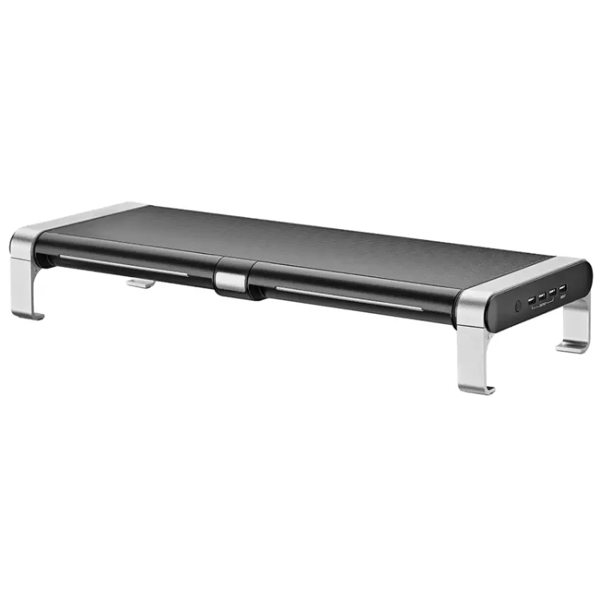 Elevador para Monitor Intelaid IT-STG, RGB, Con Cajones