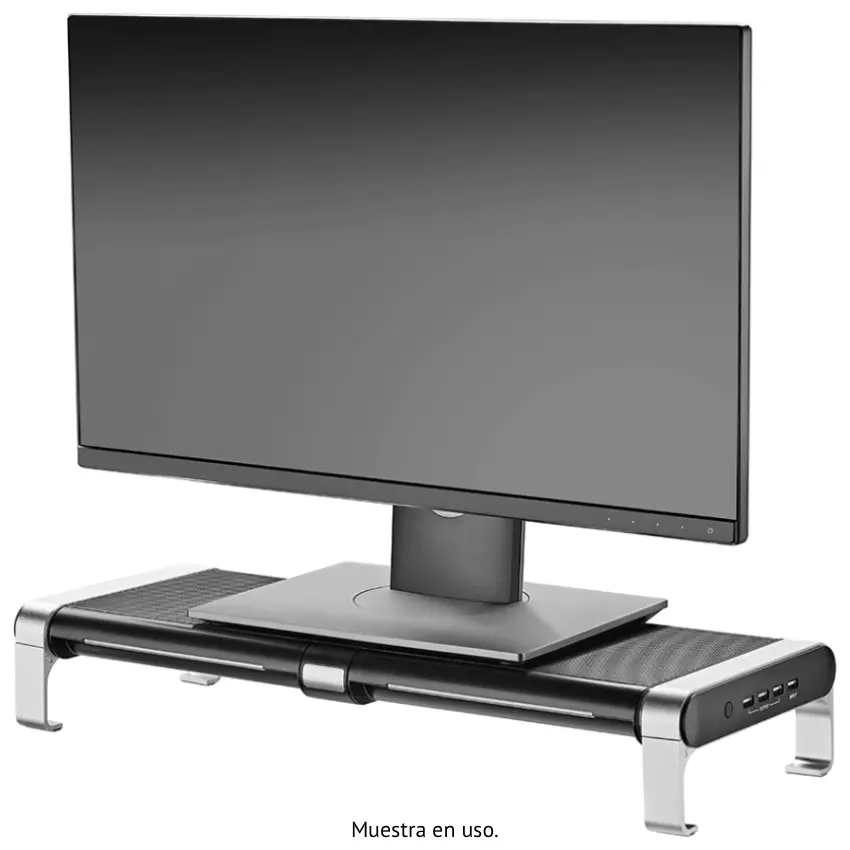 Elevador para Monitor Intelaid IT-STG, RGB, Con Cajones