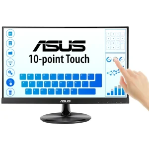 Monitor Táctil ASUS VT229H, 21.5", 60Hz, IPS, 1920×1080, 5ms, VGA, HDMI