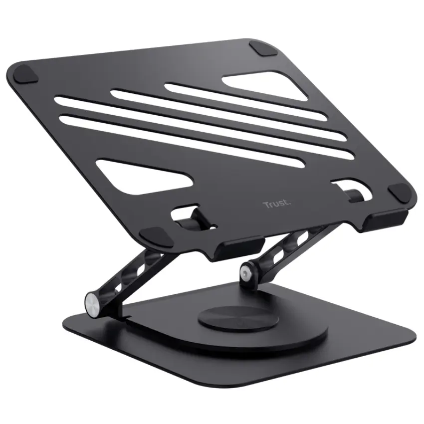 Soporte Trust Zeff, Admite Notebooks de Hasta 16", Negro