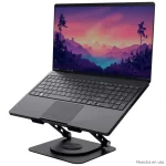 Soporte Trust Zeff, Admite Notebooks de Hasta 16", Negro