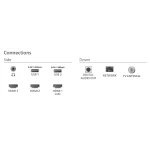 Smart TV Philips QLED 4K Ambilight, 50", 3840×2160, Ultra HD, HDR10+, HDMI, Titan OS