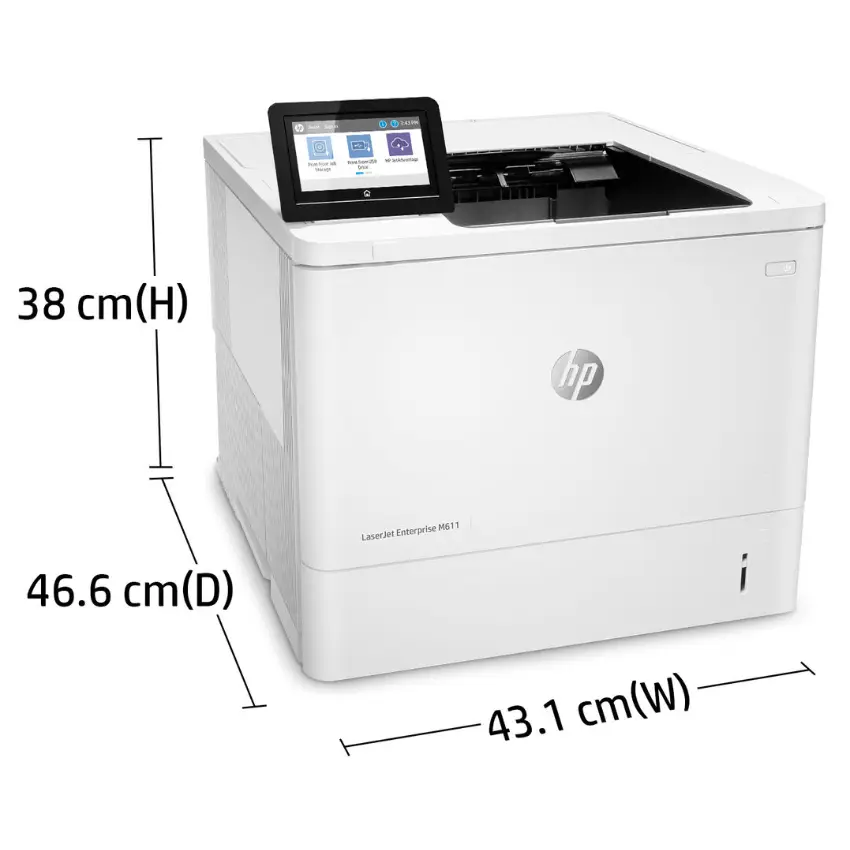 Impresora HP LaserJet Enterprise M611dn, RJ-45, USB