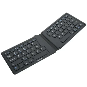 Teclado Inalámbrico Plegable Targus, Ergonómico, Antimicrobiano