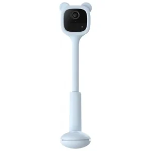 Cámara de Seguridad Wi-Fi EZVIZ BM1, 1080p, 2 MP, Visión nocturna, Alimentada por batería, Interior, Aqua Bear, Celeste