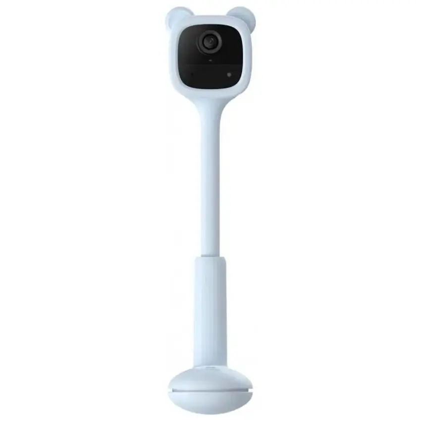 Cámara de Seguridad Wi-Fi EZVIZ BM1, 1080p, 2 MP, Visión nocturna, Alimentada por batería, Interior, Aqua Bear, Celeste