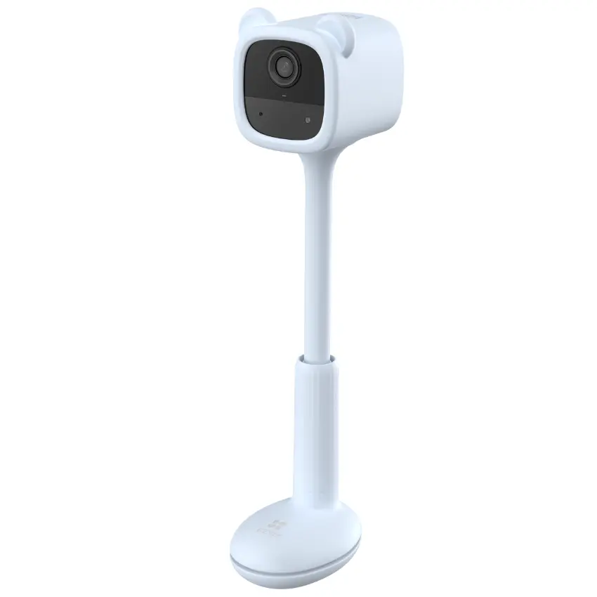 Cámara de Seguridad Wi-Fi EZVIZ BM1, 1080p, 2 MP, Visión nocturna, Alimentada por batería, Interior, Aqua Bear, Celeste