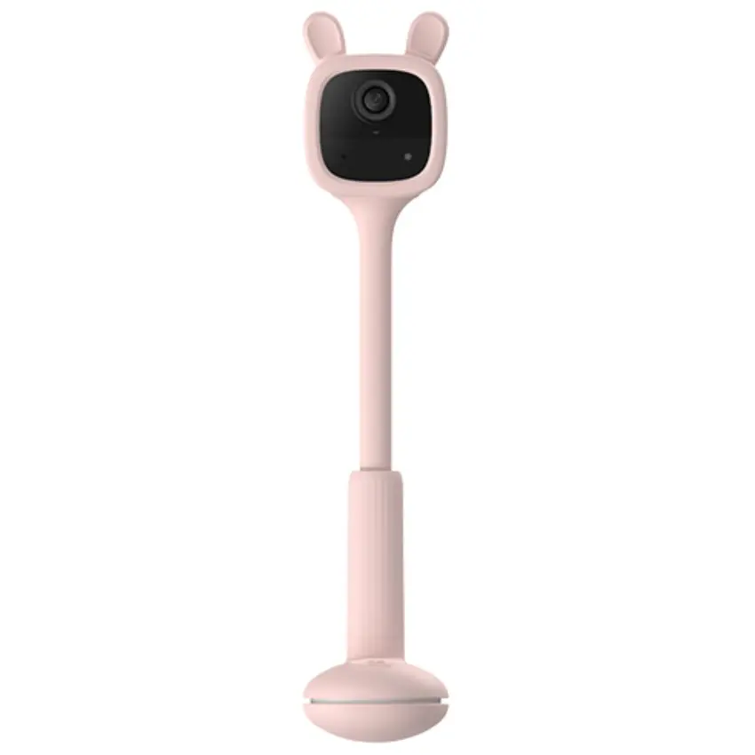 Cámara de Seguridad Wi-Fi EZVIZ BM1, 1080p, 2 MP, Visión nocturna, Alimentada por batería, Interior, Peachy Bunny, Rosa