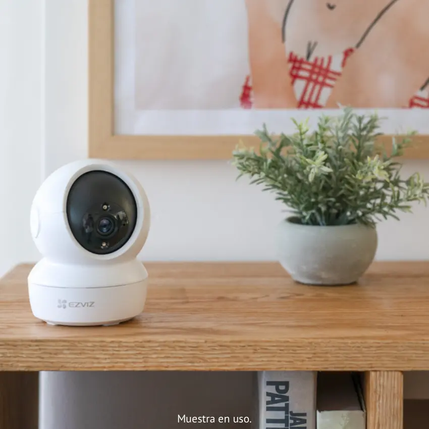 Cámara de Seguridad Wi-Fi EZVIZ C6N, 1080p, Pan / Tilt, Visión nocturna, Interior