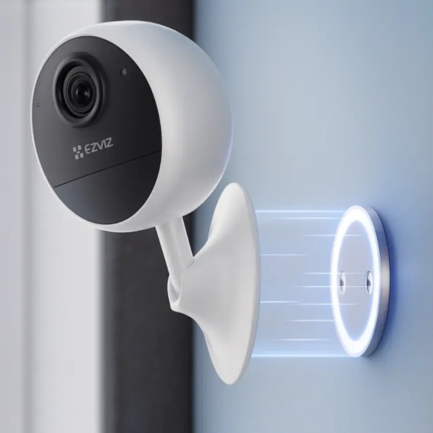 Cámara de Seguridad Wi-Fi EZVIZ CB1, 1080p, 2 MP, Visión nocturna, Alimentada por batería, Interior