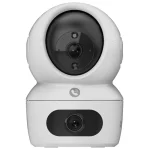Cámara de Seguridad Wi-Fi EZVIZ H7c Dual 2K+, 4 MP, Doble lente, Pan / Tilt, Visión nocturna, Interior