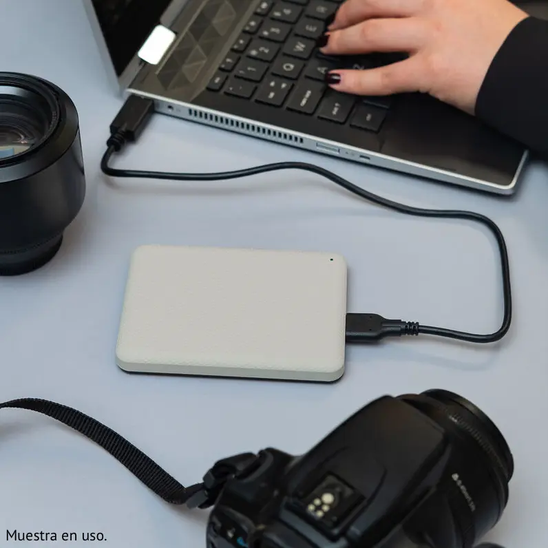 Disco Externo Toshiba Canvio Advance 4TB, USB 3.0, Blanco