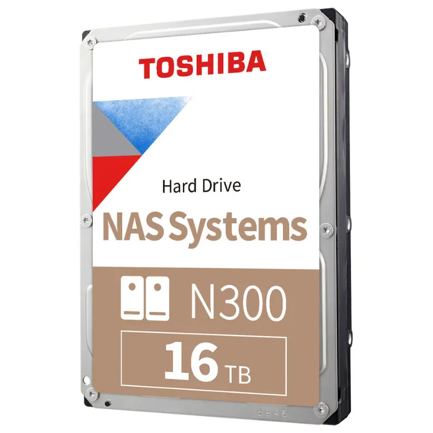 Disco Interno Toshiba N300 16TB SATA3 7200rpm 512MB Cache 3.5"