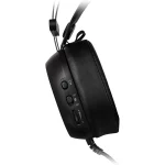 Auriculares TT eSports HT Shock Pro RGB 7.1, Gamer, Mini Plug 3.5mm, Negro