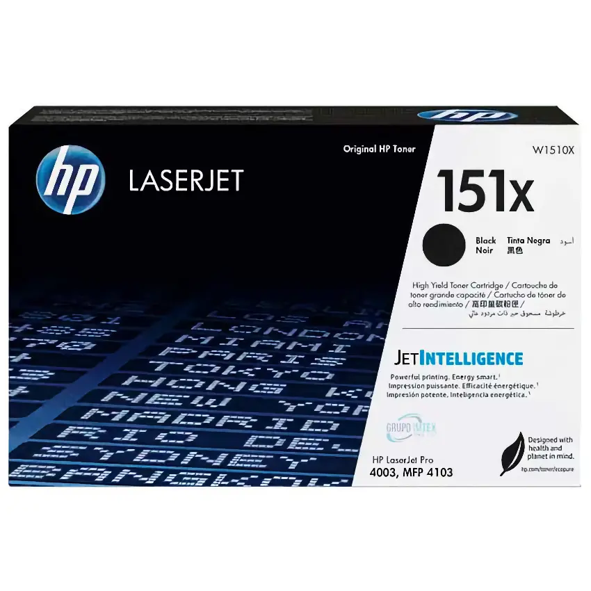Cartucho de Tóner HP 151X Negro