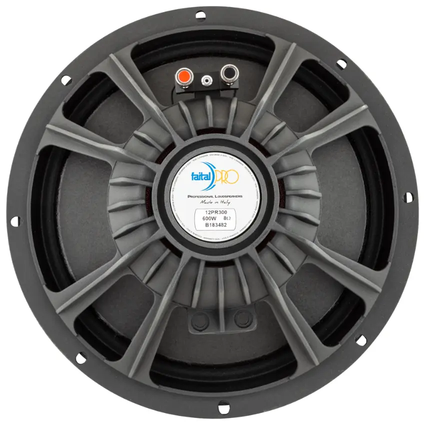 Parlante FaitalPRO 12PR300, Woofer de 12", 300 W, 99 dB, 8 ohms Parlante FaitalPRO 12PR300, Woofer de 12", 300 W, 99 dB, 8 ohms
