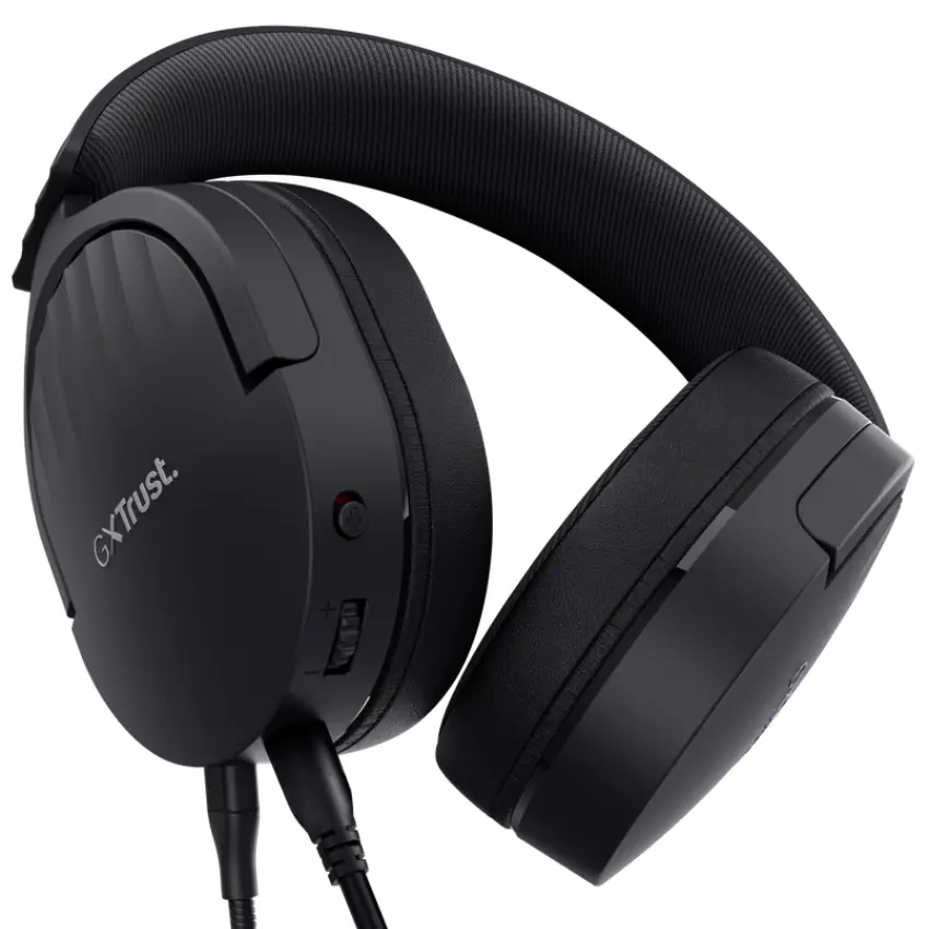 Auriculares Trust GXT 489 Fayzo, Gamer, Mini Plug 3.5mm, Negro