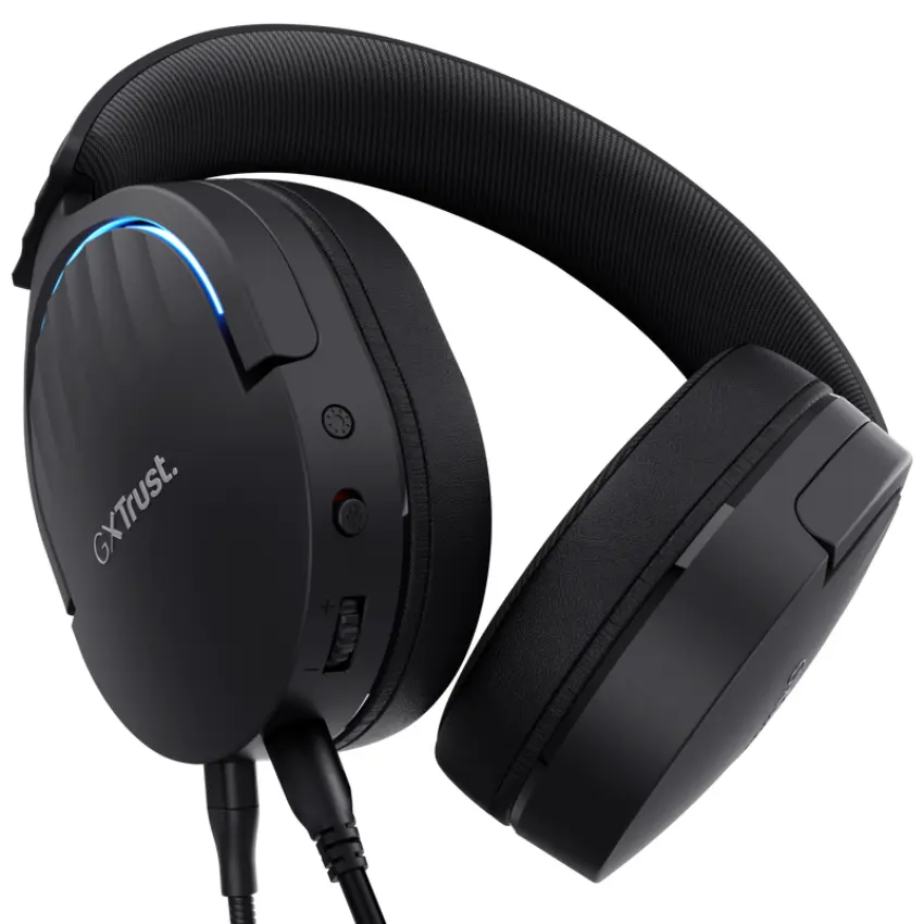 Auriculares Trust GXT 490 Fayzo, Gamer, USB, Negro